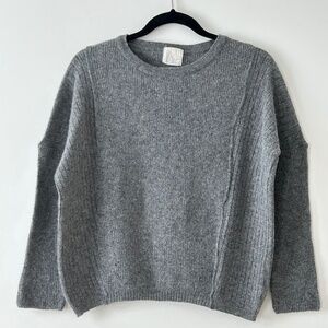 Girl. By Band Of Outsiders Gray Crewneck Sweater